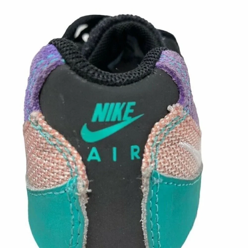 Nike Air Max 95 Sneakers Black Purple Girls 2 - Picture 9 of 10